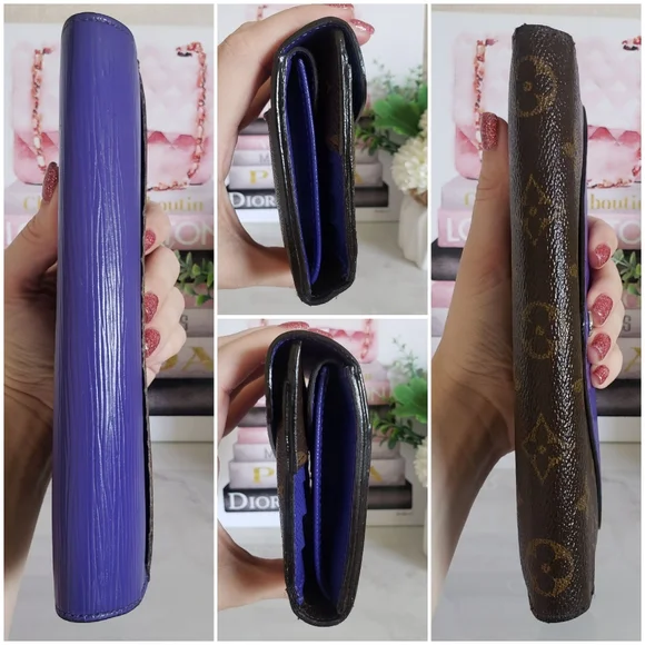 *SOLD* Authentic Pre-owned Louis Vuitton Marie Lou Monogram Epi Wallet - Picture 9 of 13